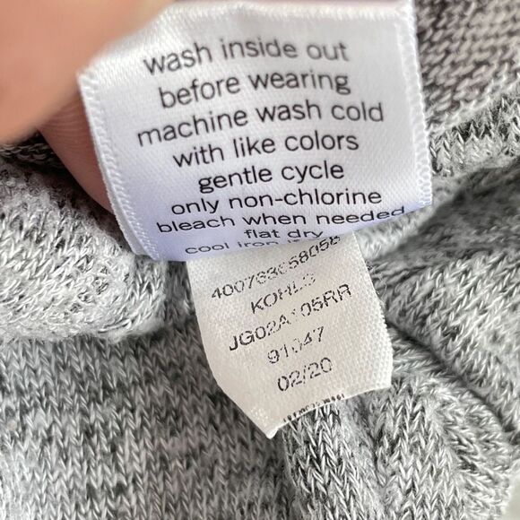 So Life Lounge Women's Gray Drawstring Elastic Waist Shorts Size Small - Picture 6 of 6